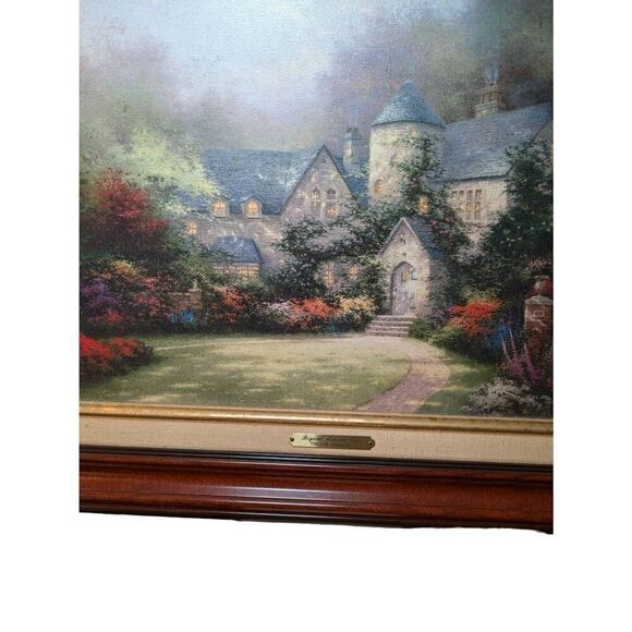 Thomas Kinkade 1998 1st addition of " Beyond Autom Gate. - Picture 5 of 8